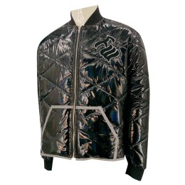 J942   設計繡花大logo   訂做拉鏈羽絨外套  後領繡花   夾棉羽絨外套生產商   美國   零售行業    亮光布 飛機褸款 金屬拉鍊   Y2K時尚 J942   設計繡花大logo   訂做拉鏈羽絨外套  後領繡花   夾棉羽絨外套生產商   美國   零售行業    亮光布 飛機褸款 金屬拉鍊   Y2K時尚